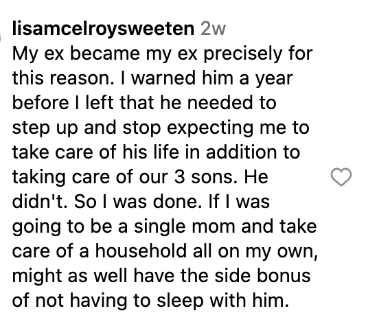 Instagram comment
